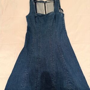 Abercrombie & Fitch Dark Blue Denim dress